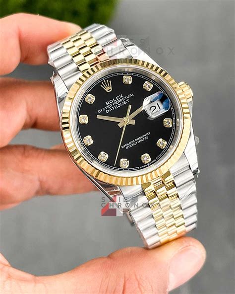 rolex datejust diamond dial two tone|two tone Rolex Datejust 36mm.